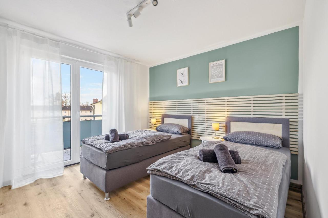 Amalfi A02 - 2 Zi Fuer 4P - Balkon, Smart Tv, Boxspringbett Lejlighed Kaiserslautern Eksteriør billede