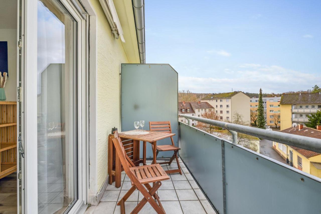 Amalfi A02 - 2 Zi Fuer 4P - Balkon, Smart Tv, Boxspringbett Lejlighed Kaiserslautern Eksteriør billede