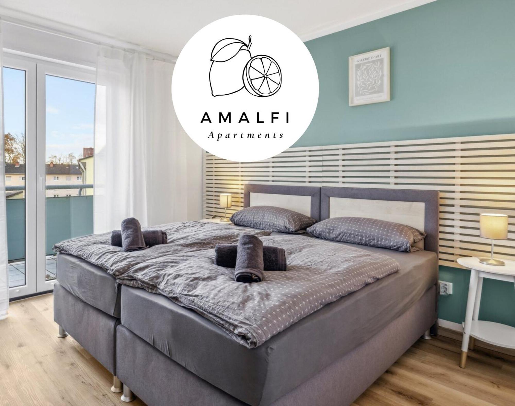 Amalfi A02 - 2 Zi Fuer 4P - Balkon, Smart Tv, Boxspringbett Lejlighed Kaiserslautern Eksteriør billede